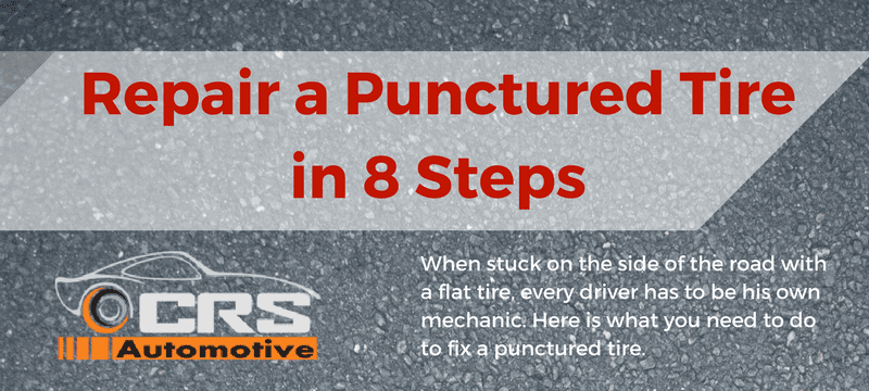 Repair a Punctured Tire in 8 Steps FEATURED
