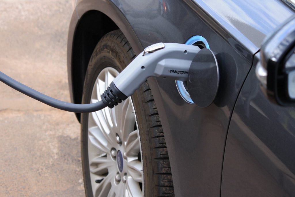 electric car charging fire