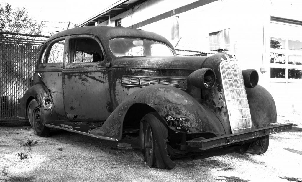 rusty car corrosion
