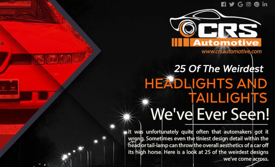 25 weirdest Headlights and Taillights ever seen