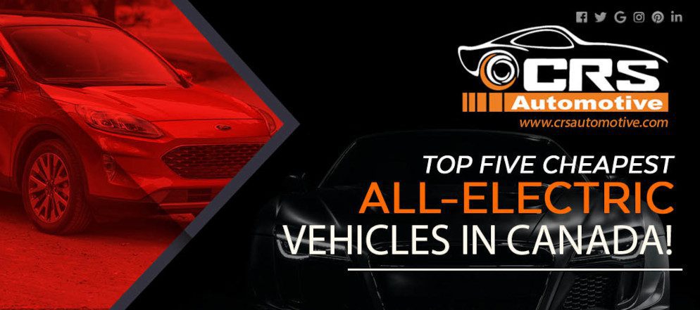 Top 5 cheapest all-electric cars in Canada