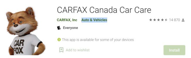 CARFAX Car CARE