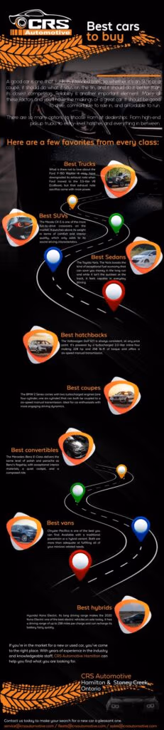 Guide titled '9 Steps to Buying a New Car' from CRS Automotive Cambridge