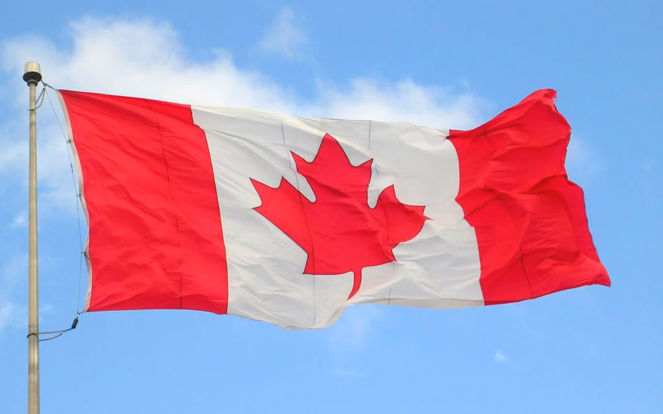 Canadian flag symbolizing national policy context