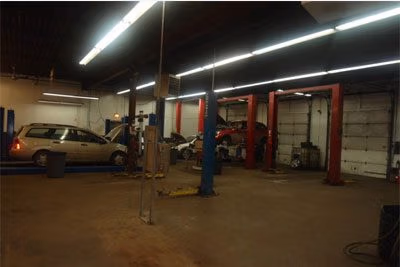 CRS Automotive Hamilton service center exterior and waiting area
