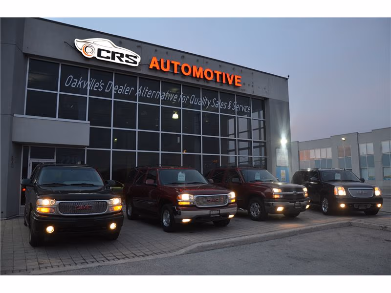 CRS Automotive service centre exterior in Hamilton, Ontario