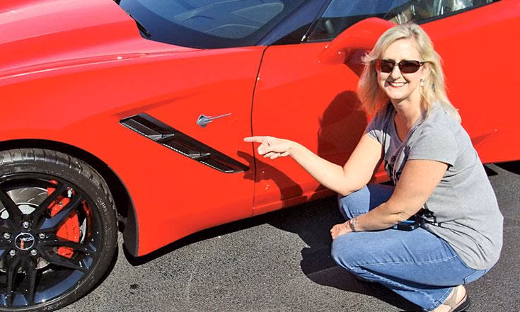 Dr. Elizabeth Farrar portrait at CRS Automotive event