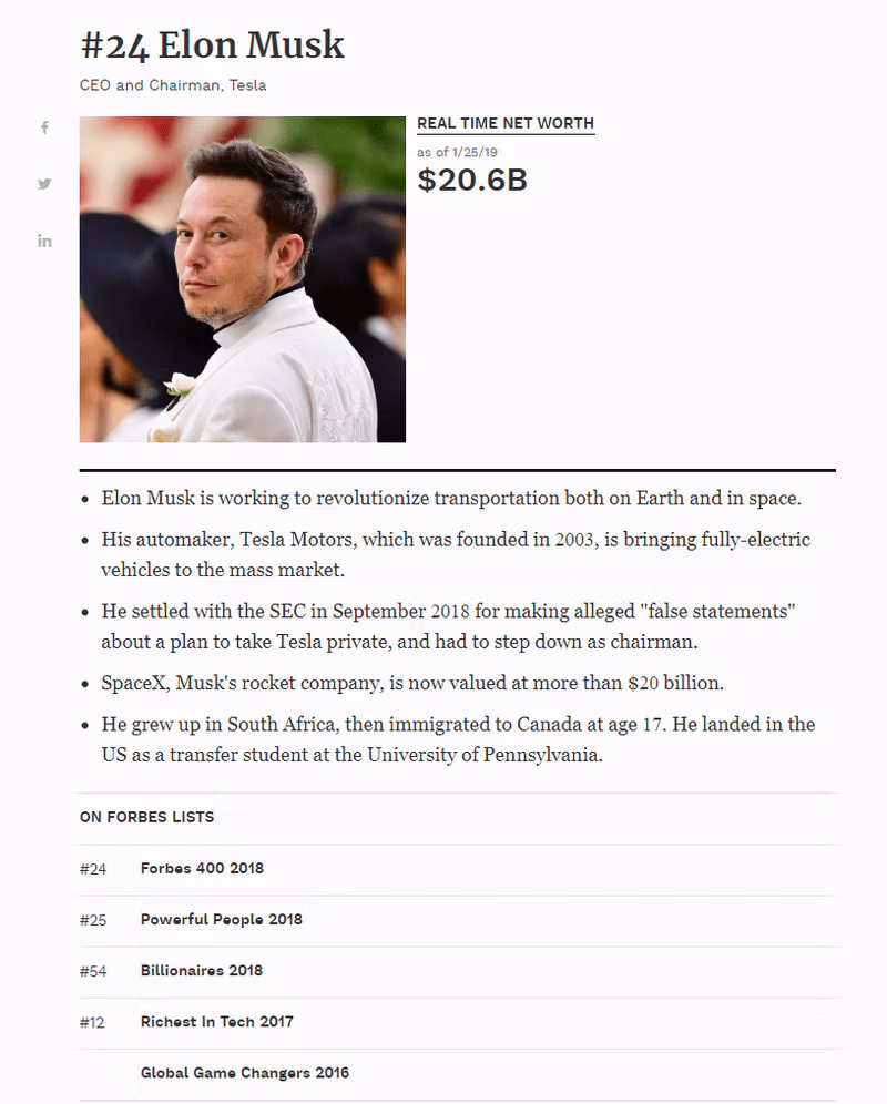 Elon Musk portrait associated with electric cars and space ventures