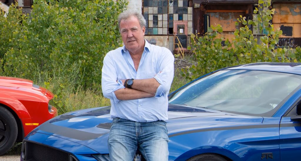 Jeremy Clarkson portrait related to automotive commentary