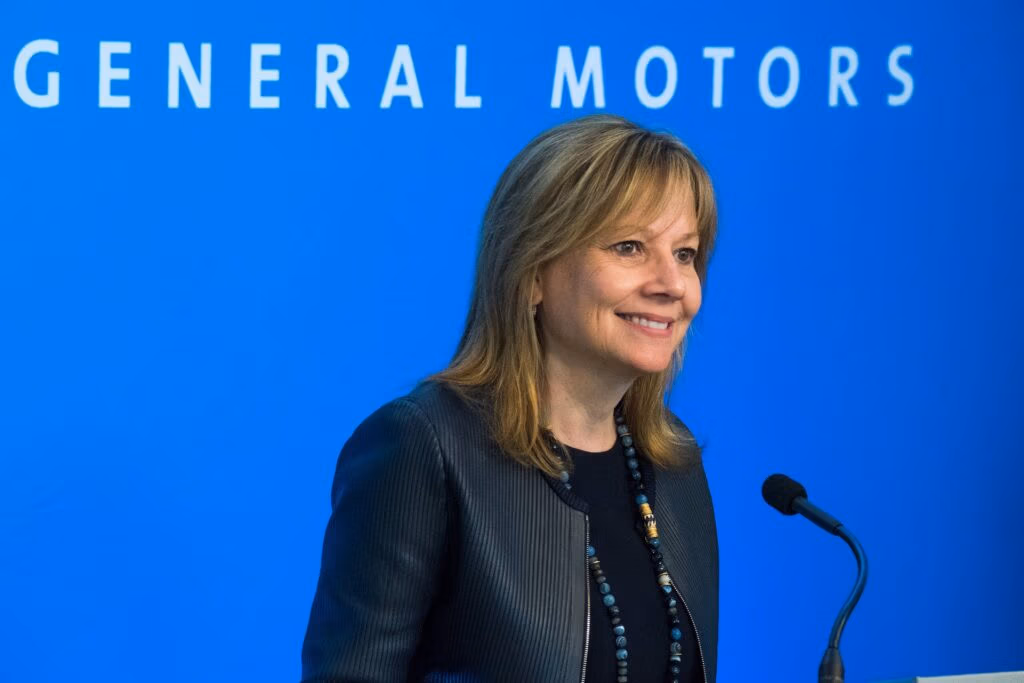 Mary Barra, CEO of General Motors, automotive industry leader