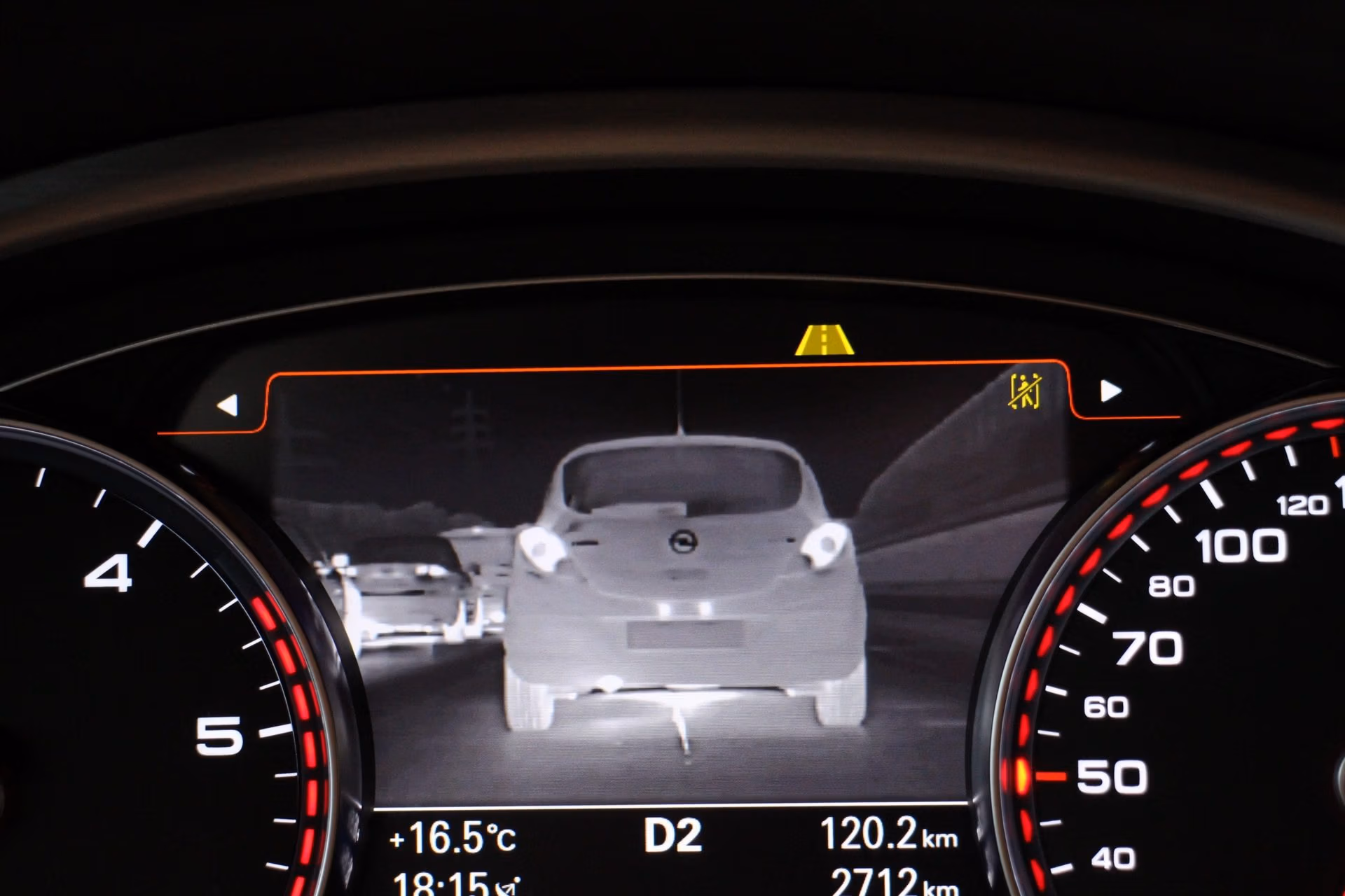Night-time vehicle headlight and infrared detection concept for pedestrian safety